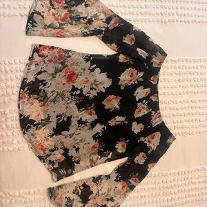 Floral Long Sleeve Blouse